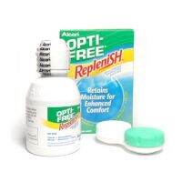 OPTI-FREE Replenish Kit ออฟติ-ฟรี รีเพลนิช คิท น้ำยาแช่คอนแทคเลนส์ น้ำยาล้างคอนแทคเลนส์ ขนาด 60 ml 12813