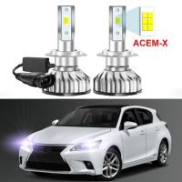 2Pcs Car LED Headlight Bulbs For Lexus CT 200h CT200h 2011 2012 2013 2014 2015 2016 2017 LOW Beam with ACEM-X Chips Projector Mounts