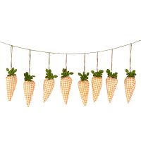 【CC】 Easter Decoration Carrot Wall Fabric Door Frame Fireplace Decorativ Indoor Outdoor