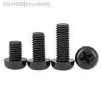 Threaded Black Nylon Plastic Phillips Pan Head Cross Round Screw Bolt M5 M6 M8