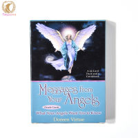 44pcs Tarot Cards Message Of Angel Oracle Cards Tarot Deck Board Game For Party Gathering