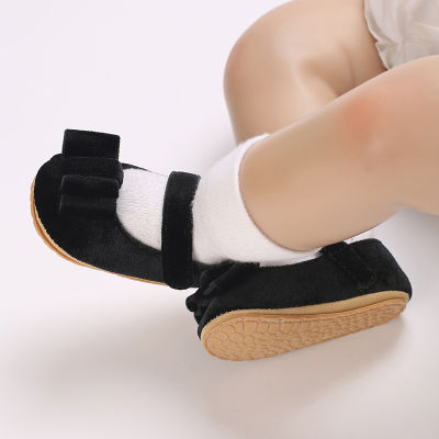 รองเท้ารองเท้าเด็กวัยหัดเดินรองเท้าเด็กทารกสำหรับทารกแรกเกิดพื้นนุ่มแบบคลาสสิก
