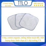 3 tấm lót chống thấm cho bé bỏ bỉm size 30x30cm