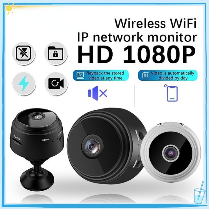 Camera an ninh không dây A9, kết nối wifi thông minh HD HD 1080P với tầm  nhìn ban đêm - TOY CLUB 