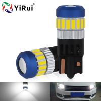 Yirui ไฟกล่องใบอนุญาต4014สูง18SMD ไฟอ่านหนังสือ T10 194 12-36V สำหรับรถยนต์หลอดไฟแนวกว้าง