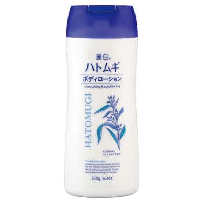 REIHAKU HATOMUGI MOISTURIZING &amp; CONDITIONING BODY LOTION 250ML โลชั่นบำรุงผิว ฮะโตะมูกิ ครีมทาผิว ลูกเดือย