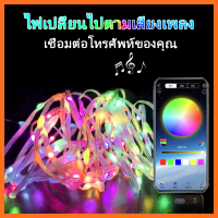 ไฟนางฟ้า USB พร้อมรีโมทคอนโทรล10 เมตร 100  ไฟ LED 13 คีย์ 8 โหมดกระพริบ, ลวดเงินกันน้ำลวดทองแดงกระพริบสตริงพร้อมส่ง!!