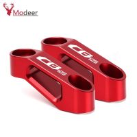 Motorcycle mirror riser adapter Extender 2PCS Universal For Honda CB125 CB125R CB125F CB 125 R Rearview Mirrors Extension Risers Mirrors