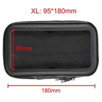 Size XL Ibudim Waterproof Bicycle Phone Holder Case Bike Motorcycle Handlebar Cellphone Mount Bag GPS Mobile Phone Stand Bracket Cover