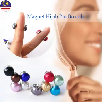 Magnetic Brooch Kerongsang Magnet Tudung Brooch pin brooches