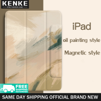 KENKE น่ารัก iPad เคสแม่เหล็กบางเฉียบ เคสยุโรปศิลปะภาพวาดสีน้ำมันสไตล์สำหรับ iPad 2020 Pro 11 iPad Pro 12.9 2021 mini 6 Air 4 2020 Air 5 2022 Case Ipad ปลอกแม่เหล็กที่สะดวก [รองรับ Apple Pencil จับคู่และชาร์จ] สมาร์ทเคสพร้อมโหมด Sleep/wake อัตโนมัติ