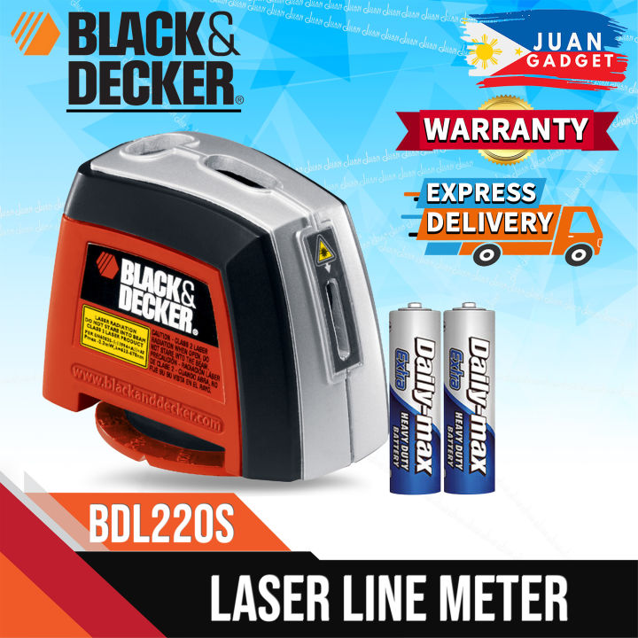 BLACK&DECKER Laser Level + 360 Degree Rotating Wall Attachment - Model  BDL220S