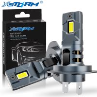 XSTORM H7 LED ไฟหน้าหลอดไฟ Mini Wireless 60W 20000LM 6500K CSP สำหรับไฟหน้ารถ Auto Diode โคมไฟ H7 Turbo Led 12V รถยนต์