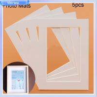 SIERWU 5PCS/Lot DIY ศิลปะ แฟชั่น ตระกูล กรอบรูป เสื่อถ่ายภาพ วินเทจ กระดาษแข็ง