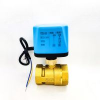 1-1/4" Brass Electric Ball Valve Two Wire Two Way Normally Closed Normally Open 220V 24V 12V Switch Valve Water Valve Valves