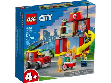 Lego 60412 - City 4x4 Fire Truck with Rescue Boat