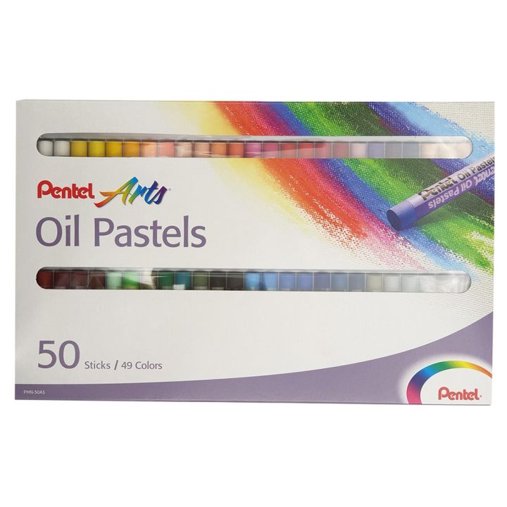 Pentel Arts Oil Pastels, Kids Craft Crayon Drawing