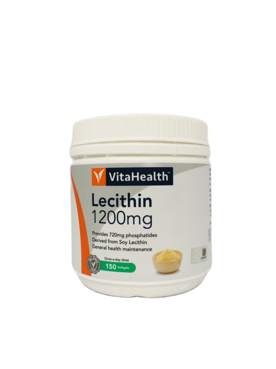 Vitahealth Lecithin 1200mg Softgel 150s Lazada