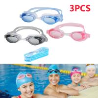 Anti Fog Waterproof Swimming Goggles Swiming Pool Swim Sport Water Glasses Eyewear with Bag Earplugs for Men Women Boys Girls