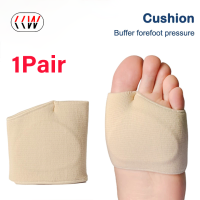 CCW 2ชิ้น Metatarsal แขนแผ่นซิลิโคนแผ่นเท้าแยกนิ้วเท้าครึ่งนิ้วเท้าตาปลาแต่เพียงผู้เดียวนิ้วนิ้วเท้า Hallux Valgus C Orrector แผ่นเจล