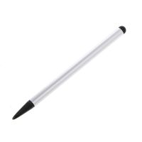 2-In-1 Capacitive &amp; ปากกาสไตลัสแบบสัมผัสสำหรับโทรศัพท์แท็บเล็ต iPhone iPad