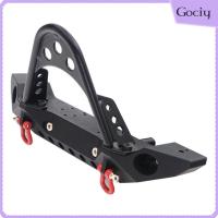 Gociy ชิ้นส่วนรถยนต์รถบรรทุกหน้าสำหรับ SCX10แกน1/10รถ RC กันชนโลหะ DIY