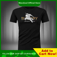 MARUHOOL Warhorse 100% สั้นเสื้อยืดผู้ชายรอบคอหลวมขนาดใหญ่2023ฤดูร้อนใหม่แขนครึ่งหนุนเสื้อผู้ชาย