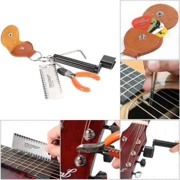 Guitar Neck Rest Cradle + Guitar String Winder Tool and Guitar String  Cutter - Guitar Accessories Tool Kit for luthier Repair, Maintenance and