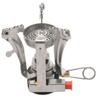 Mini Gas Stove Super Lightweight Camping Stove Outdoor Cooking Burner Folding Camping Gas Stove with Refill Adapter