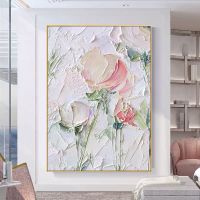 Machine Prints Modern Artist Flower Beach Landscape Canvas Painting Nordic Posters Wall Art Pictures for Living Room Home Decor