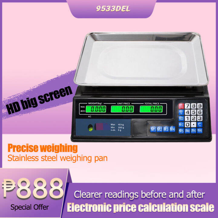 Electronic scale Fruit scale Price calculation scale Portable