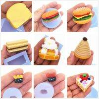 Durable toast slice sandwich hamburger tiramisu cream cake tower chestnut cake sushi kneading music mold