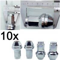 10x 14x2 Chrome Factory Style Lug Nuts 4L3Z-1012-A 7L1Z1012A Ford F150 4L3Z1012A 6112881 91000421