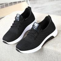 CODaith62sfe New cloth shoes womens breathable casual sports shoes soft bottom non-slip all-match single shoes