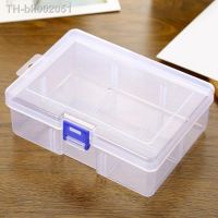 ↂ▣☽ Large-Capacity Transparent Plastic Cosmetics Storage Box Holder Case Display Organizer Container Small Accessory