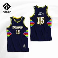 DENVER NUGGETS JOKIC MURRAY GORDON CAMPAZZO ANTHONY IVERSON NBA 2022 FULL SUBLIMATED JERSEY