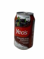 YEOS Grass Jelly Drink เครื่องดื่ม สมุนไพรพร้อมดื่ม สินค้านำเข้าจากมาเลเซียบรรจุ 300ml รุ่นกระป๋อง สีน้ำตาล 1 กระป๋อง ราคาพิเศษ สินค้าพร้อมส่ง