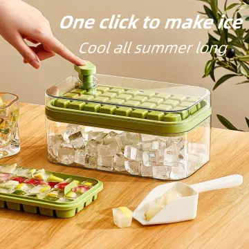 Ice Cube Trays - Jumble Big Cubes & 2.5 Inches Large Sphere Ice