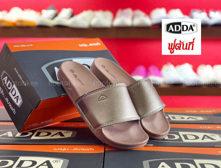 adda-รองเท้าแตะแบบสวม-สำหรับผู้หญิง-รุ่น-7ad06-ไซส์-37-40-ของเเท้-พร้อมส่ง