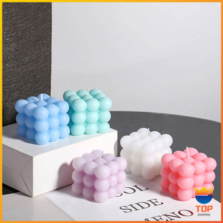 top-เทียนหอมรูปรูบิค-เทียนหอมมินิมอล-ใช้ตกแต่ง-ขนาดน่ารัก-6-6cm-scented-candles