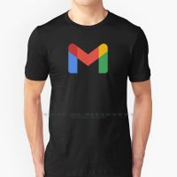 เสื้อผ้าผชเสื้อยืด ผ้าฝ้ายแท้ 100% พิมพ์ลาย Gmail Gsuite Free Webmail Google Icon สําหรับผู้ชายS-5XL  TL8F