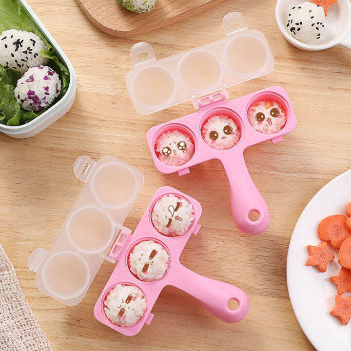 [Fortitudes] Creativity Rice Ball Molds Sushi Mold Maker DIY Sushi