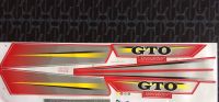 สติ๊กเกอร์ GTO สีแดง ปี 2004 เเบบด้าน ราคาถูกที่สุด คุณภาพดี