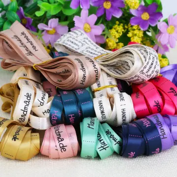25 Yards/Roll 25mm Silk Satin Ribbons for Crafts Bow Handmade Gift Wrap  Party Wedding Decorative DIY Crafts Ribbon