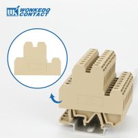 [HOT QAA,JXHKLWW 121] 10Pcs AP DK4Q Barrier สำหรับ DK 4Q DK4Q DK4QV/35 SAK Wire Connector DIN Rail Terminal Block อุปกรณ์เสริมฝาครอบ APDK4Q