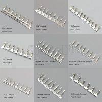 100-500Pcs 1.25mm 1.5mm 2.0mm 2.54mm Pitch Male Female Wire to Wire Connector Plug Terminal Pins GH ZH PH HY SMH200 SCN XH