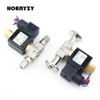 1/4 quot; Normally Open Stainless Steel SS 304 2-Way Solenoid Valve DN8 For Oil Water Air Gas Pipe Fitting AC220V/110V DC12V/24V