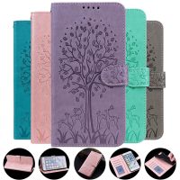 Redmi 10 10C 9A 9C Flip Leather Case For Xiaomi Redmi Note 11 10 9 Pro 11S 10S 9S Cases Tree Deer Wallet Card Holder Phone Cover