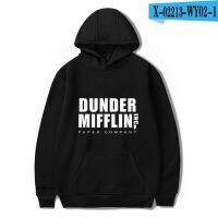 New Dunder Mifflin Unisex Hoodies Women Funny High Graphic Streetwear Spring/Autumn Dunder Mifflin Fashion Women Sweatshirts