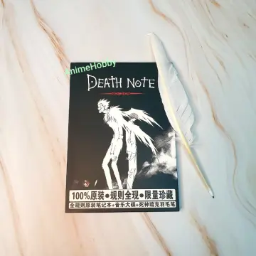 Death Note Notebook & Feather Pen Book Japan Anime Writing Journal New